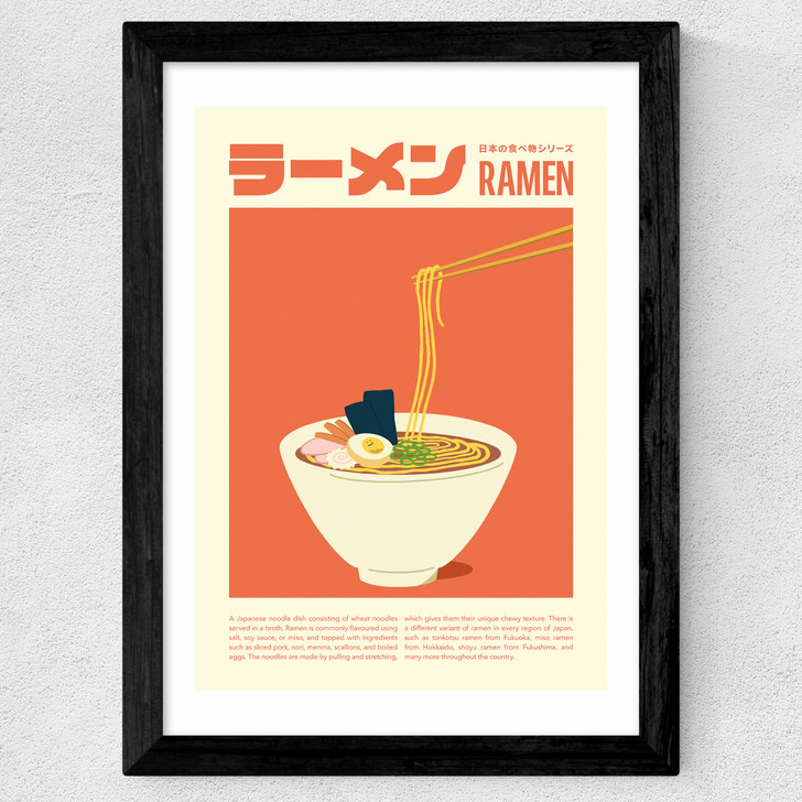 Ramen by SHIO Wide Black Frame