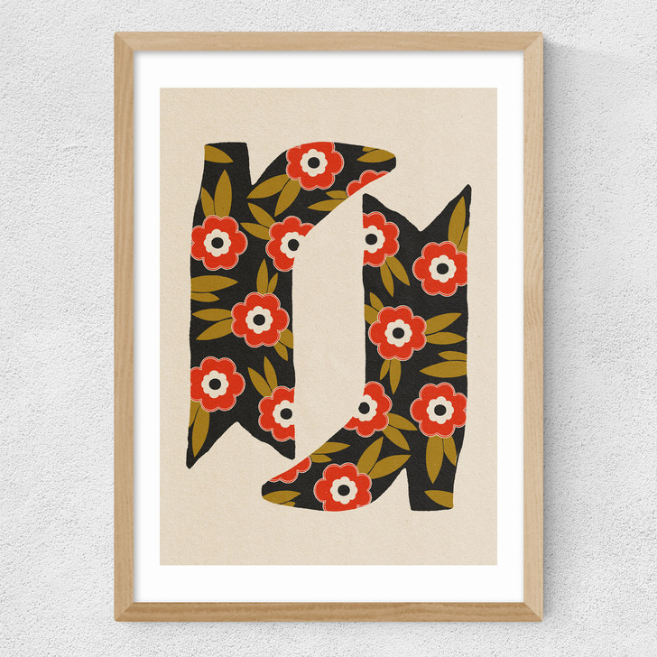 Love Boots Medium Oak Frame