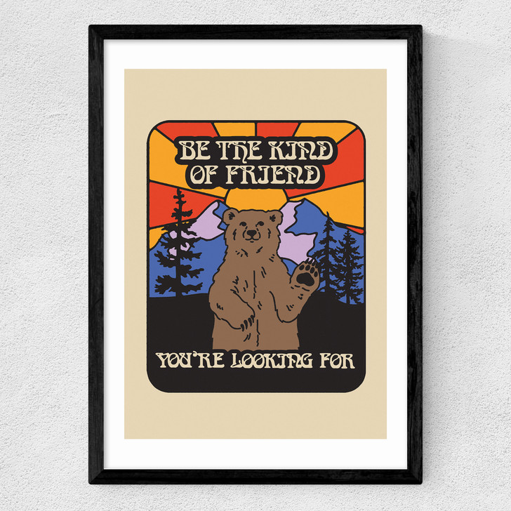 Be The Friend Medium Black Frame Be The Friend Medium Black Frame