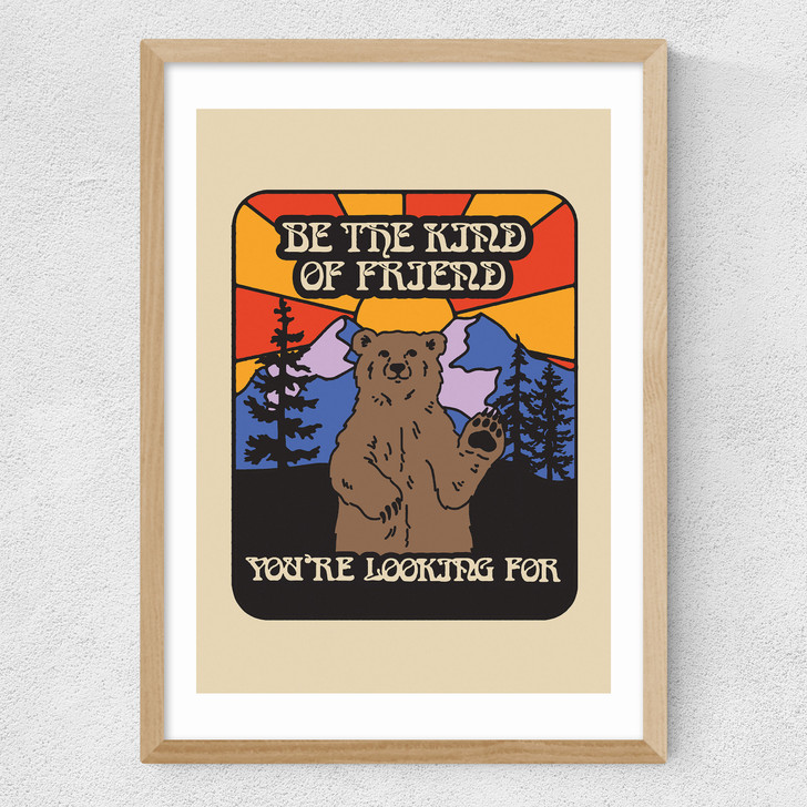 Be The Friend Medium Oak Frame Be The Friend Medium Oak Frame