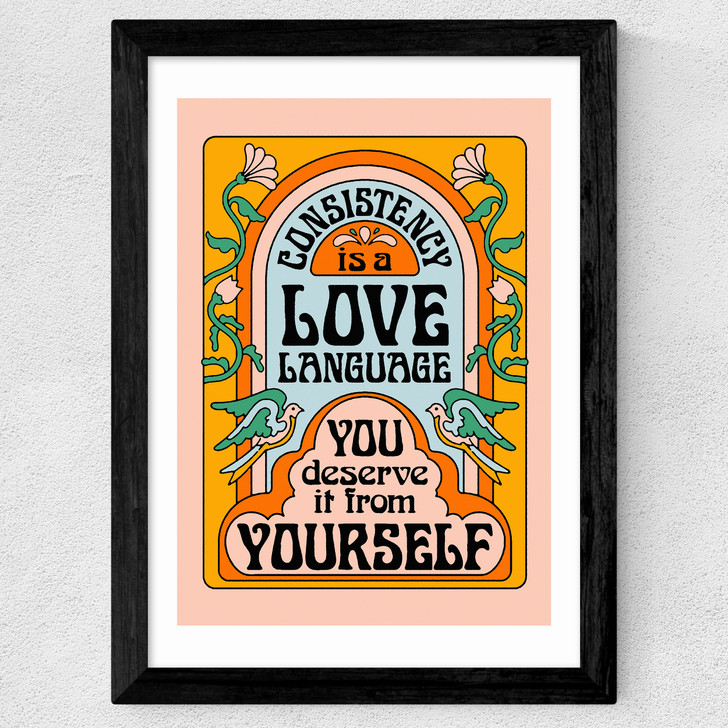 Consistency Wide Black Frame Consistency Wide Black Frame