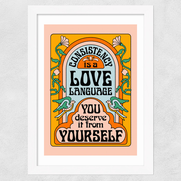 Consistency Wide White Frame Consistency Wide White Frame