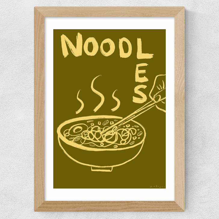 Noodles Wide Oak Frame Noodles Wide Oak Frame