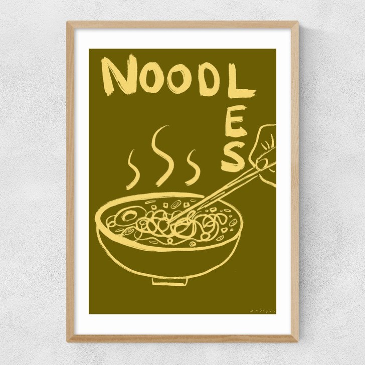 Noodles Narrow Oak Frame