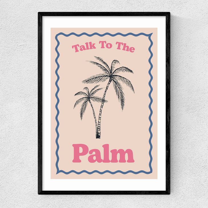Palm Narrow Black Frame