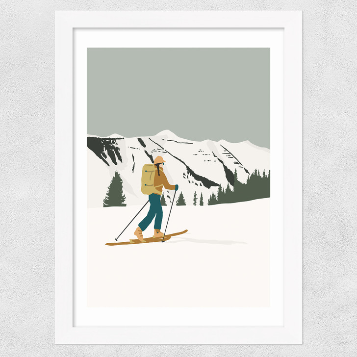 Rocky Mountain Ski Tour Wide White Frame Rocky Mountain Ski Tour Wide White Frame