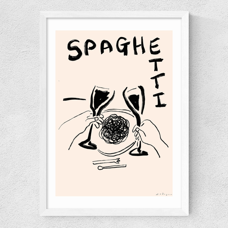 Spaghetti Medium White Frame Spaghetti Medium White Frame