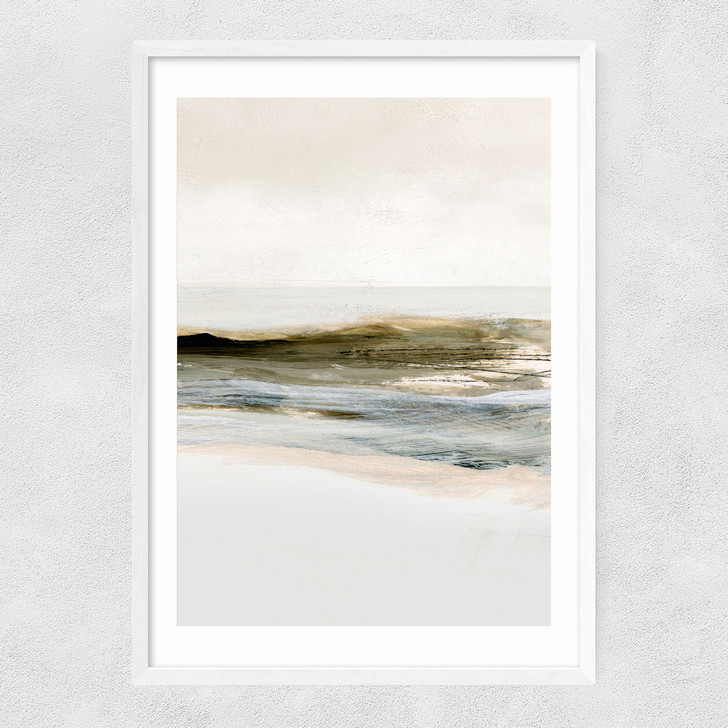 Orkney III Narrow White Frame