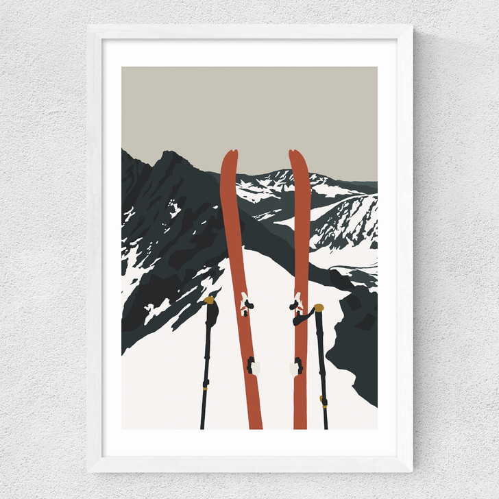 Backcountry Ski Ridge Medium White Frame Backcountry Ski Ridge Medium White Frame