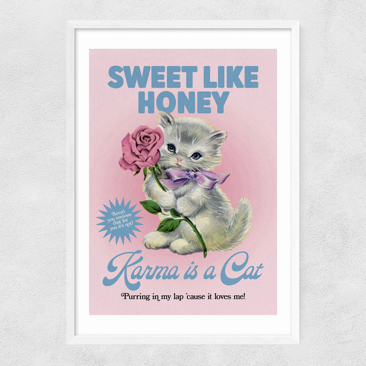 Karma Narrow White Frame Karma Narrow White Frame