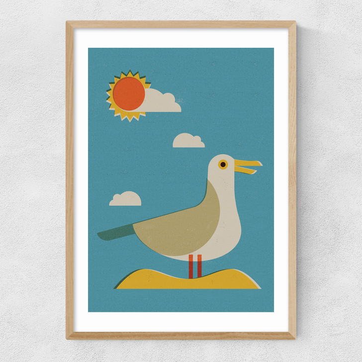 Seagull Narrow Oak Frame