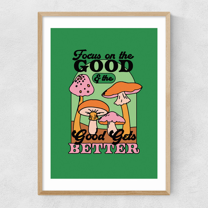 Good Gets Better Narrow Oak Frame