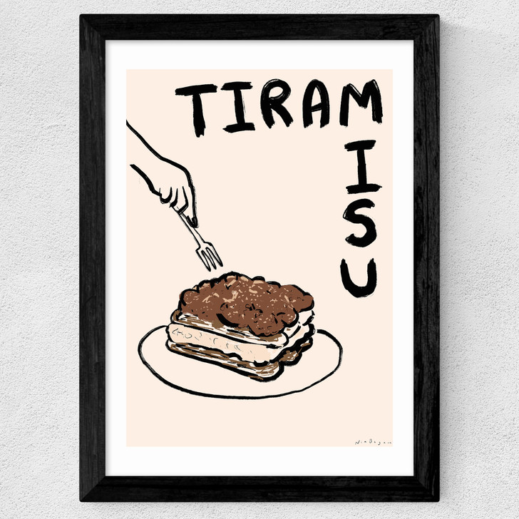 Tiramisu Wide Black Frame Tiramisu Wide Black Frame