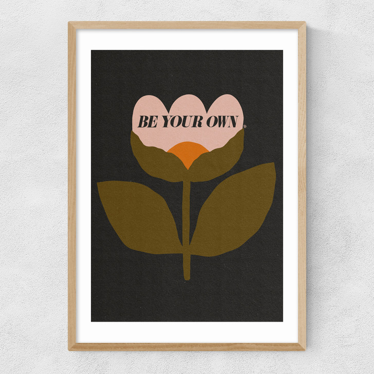 Be Your Own Narrow Oak Frame