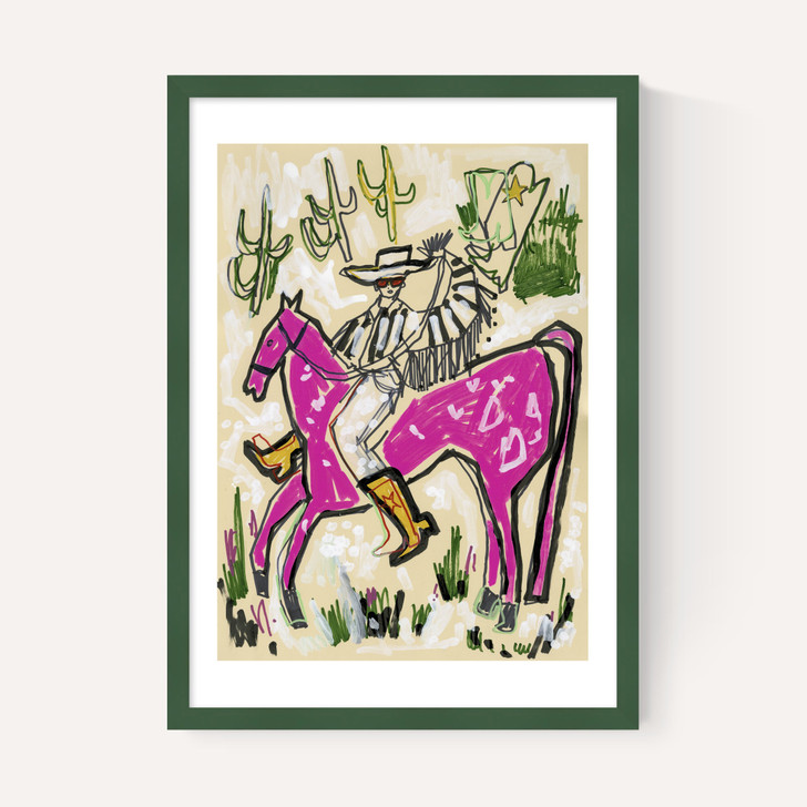 Pink Horse Cowboy