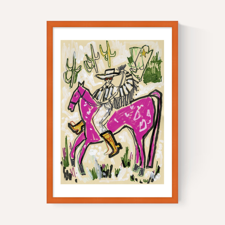 Pink Horse Cowboy