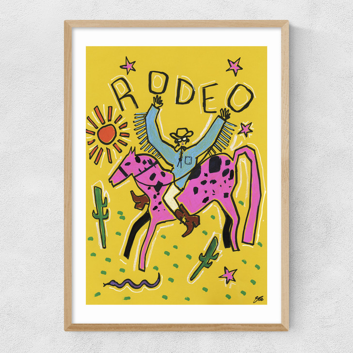 Sunshine Rodeo Narrow Oak Frame Sunshine Rodeo Narrow Oak Frame