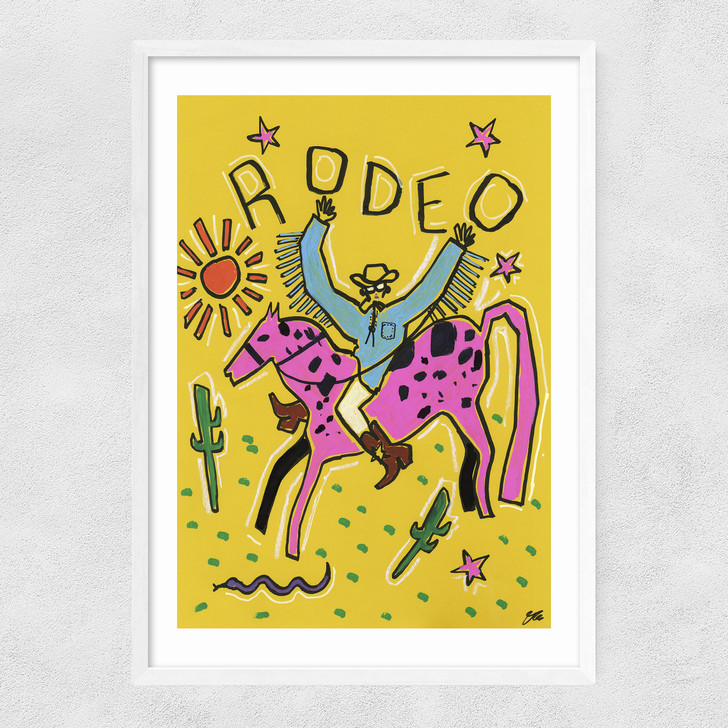 Sunshine Rodeo Narrow White Frame
