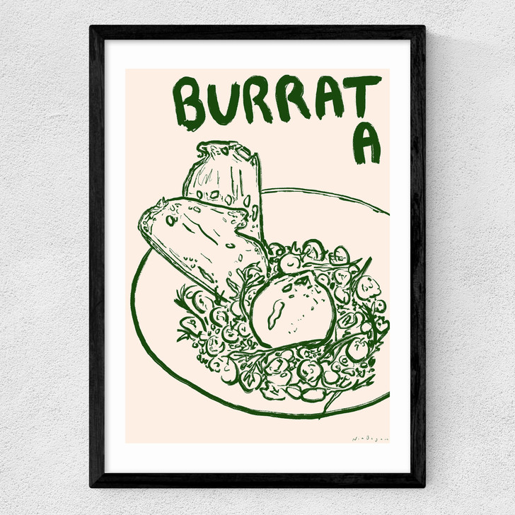 Buratta Medium Black Frame