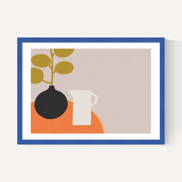 Interior With Orange Table