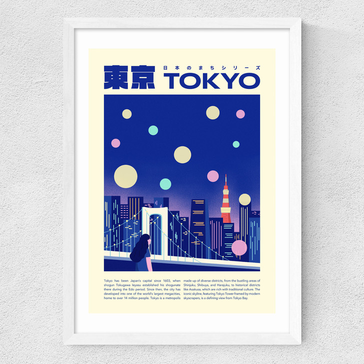 Tokyo by SHIO Medium White Frame