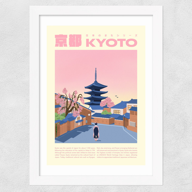 Kyoto Wide White Frame Kyoto Wide White Frame