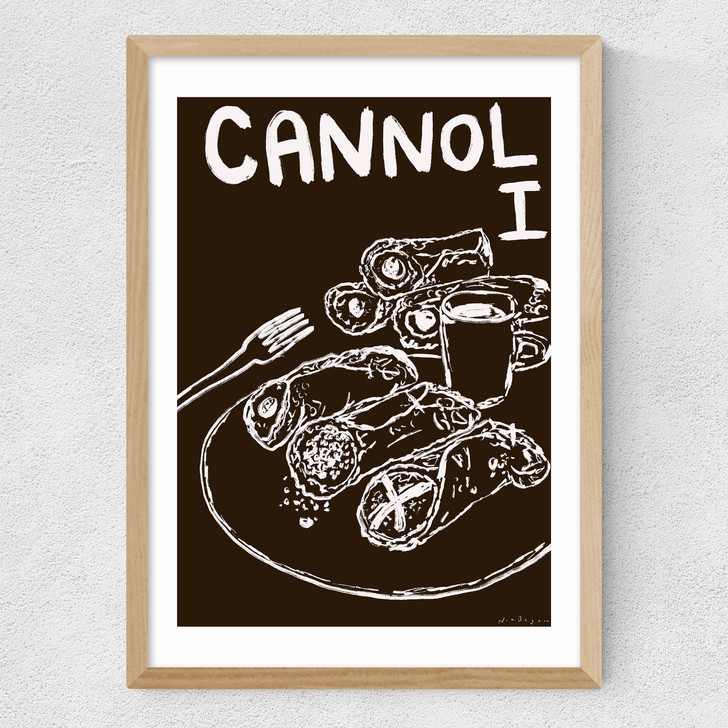 Cannoli Medium Oak Frame Cannoli Medium Oak Frame