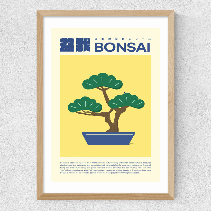 Bonsai Medium Oak Frame Bonsai Medium Oak Frame