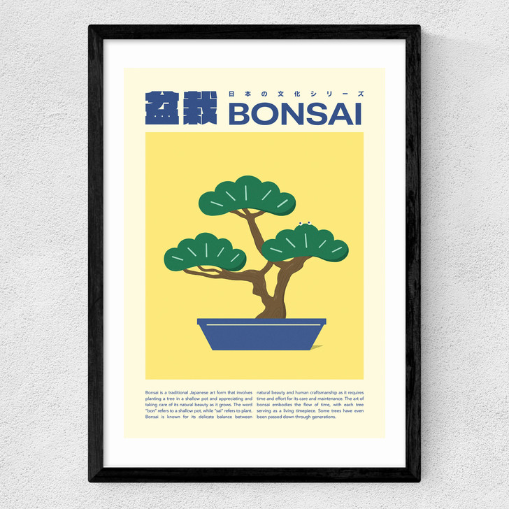 Bonsai Medium Black Frame