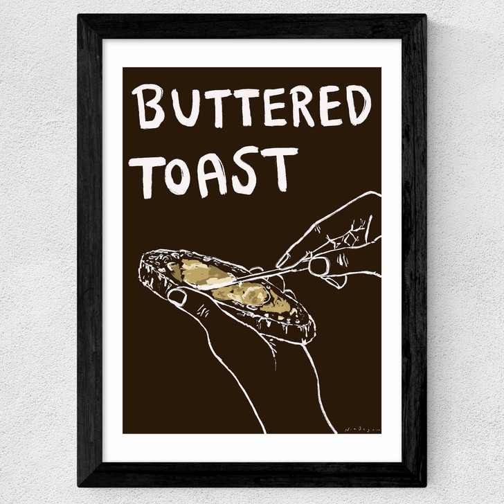 Buttered Toast Wide Black Frame Buttered Toast Wide Black Frame