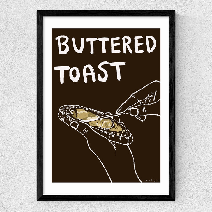 Buttered Toast Medium Black Frame