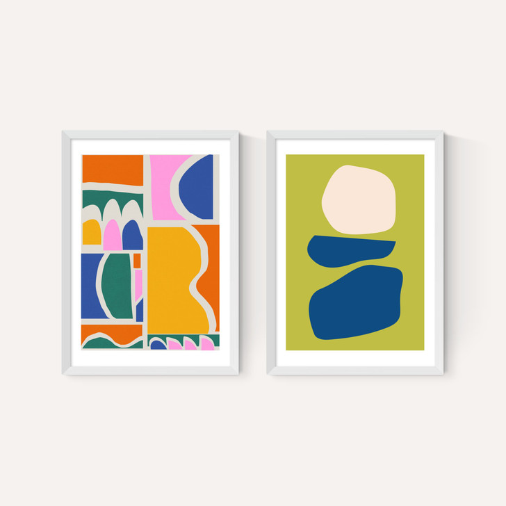 Organic Shapes Abstract Set