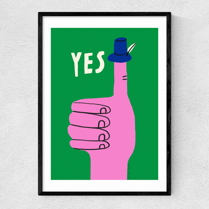 Affirmative Narrow Black Frame Affirmative Narrow Black Frame