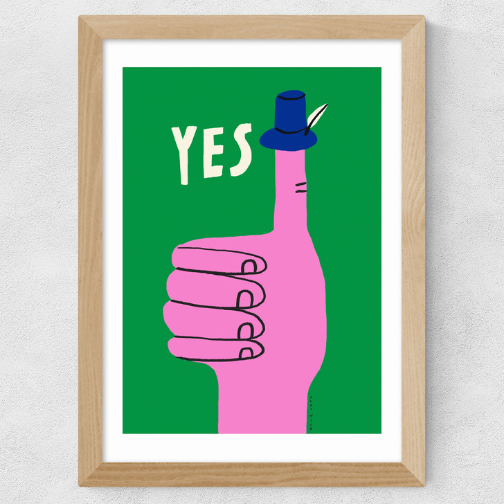 Affirmative Wide Oak Frame Affirmative Wide Oak Frame