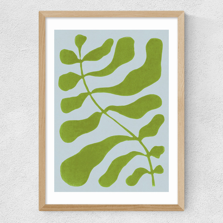 Quiet Growth Medium Oak Frame Quiet Growth Medium Oak Frame