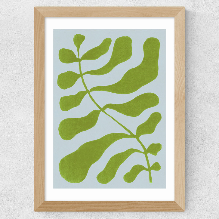 Quiet Growth Wide Oak Frame