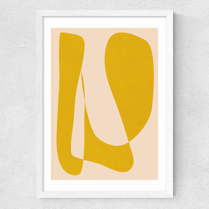 Minimalist 82 in Yellow Medium White Frame Minimalist 82 in Yellow Medium White Frame