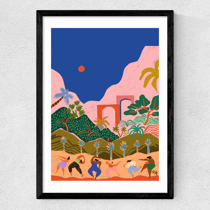 Dancing In Paradise Medium Black Frame Dancing In Paradise Medium Black Frame