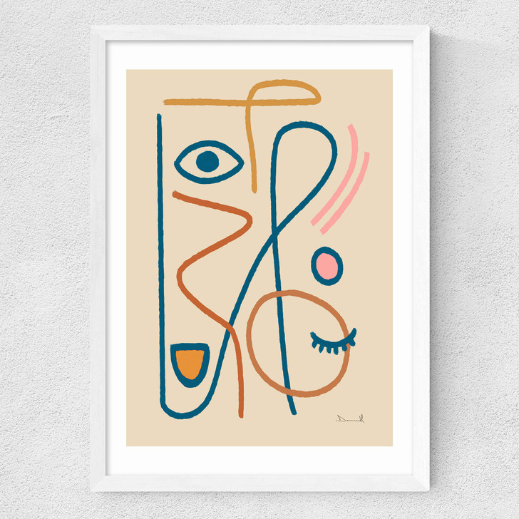 Felt Good Medium White Frame Felt Good Medium White Frame