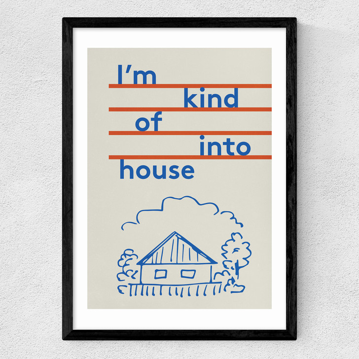 Into House Medium Black Frame Into House Medium Black Frame