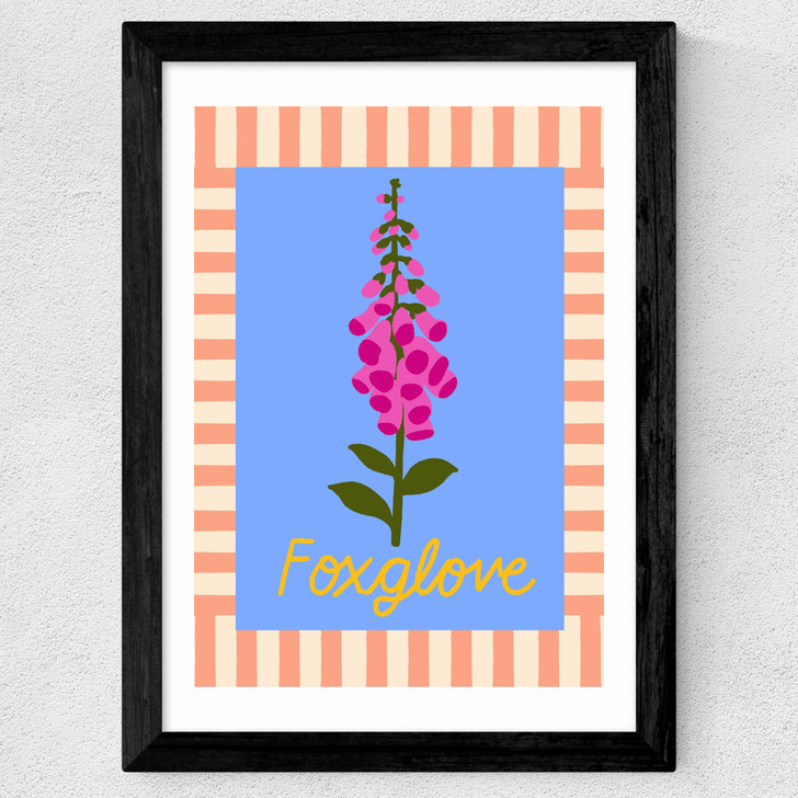 Foxglove Wide Black Frame
