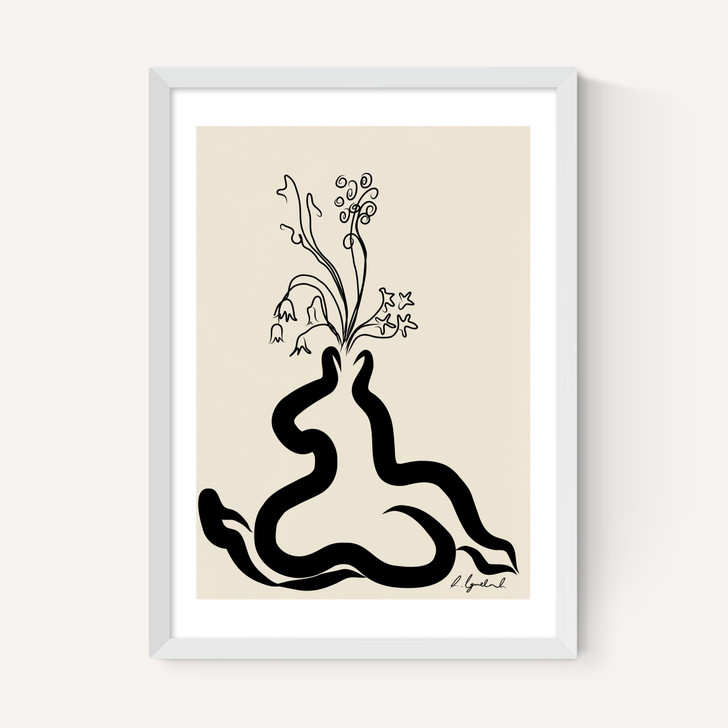 Inky Flowers
