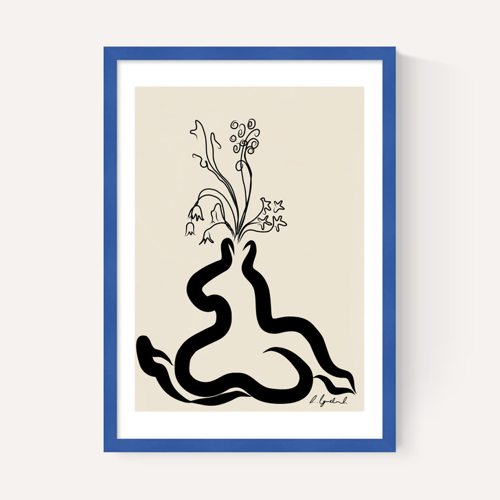 Inky Flowers