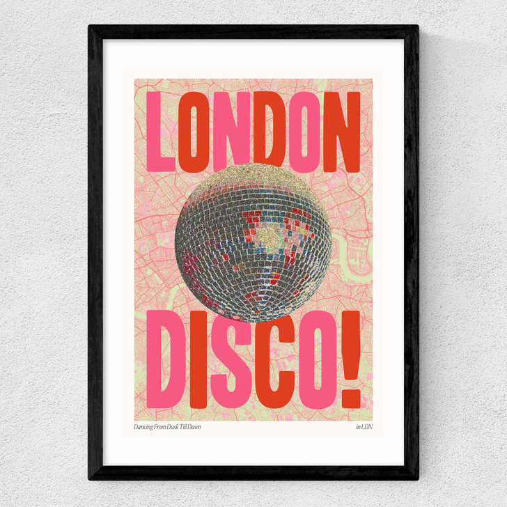 LDN Disco Medium Black Frame LDN Disco Medium Black Frame