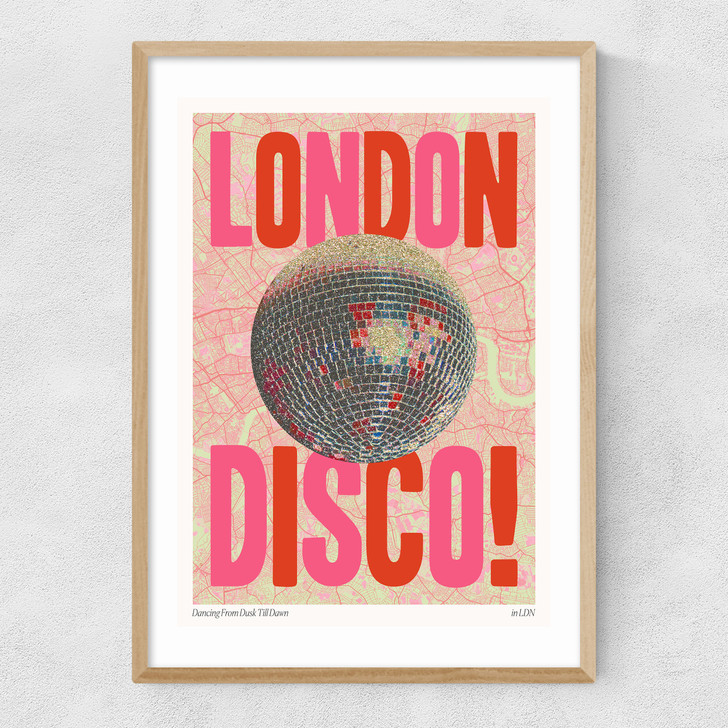 LDN Disco Narrow Oak Frame LDN Disco Narrow Oak Frame