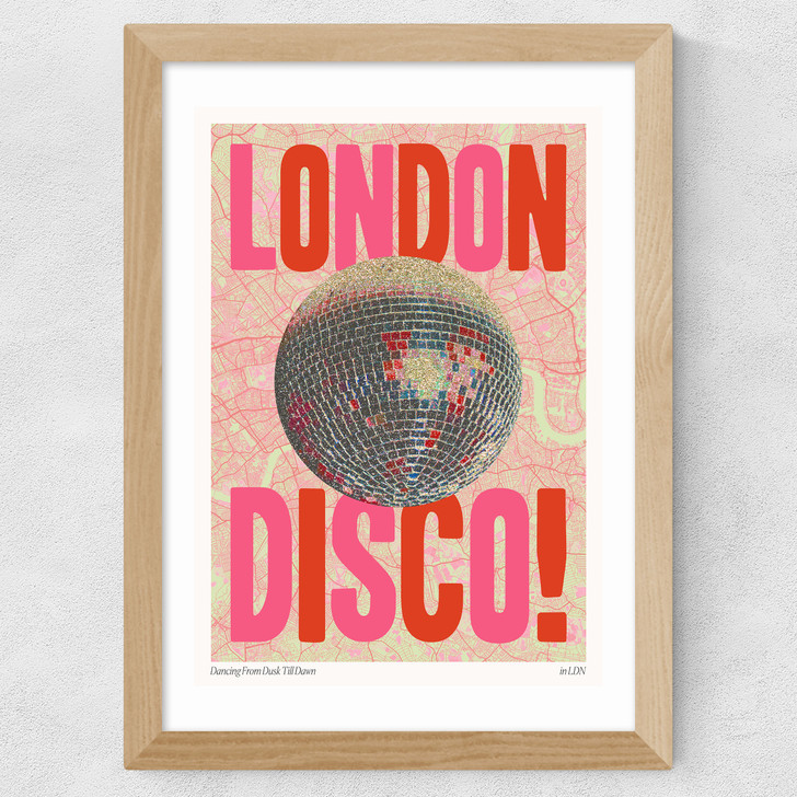 LDN Disco Wide Oak Frame LDN Disco Wide Oak Frame