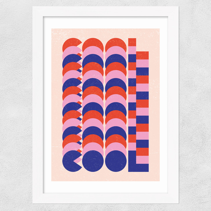 Cool Wide White Frame