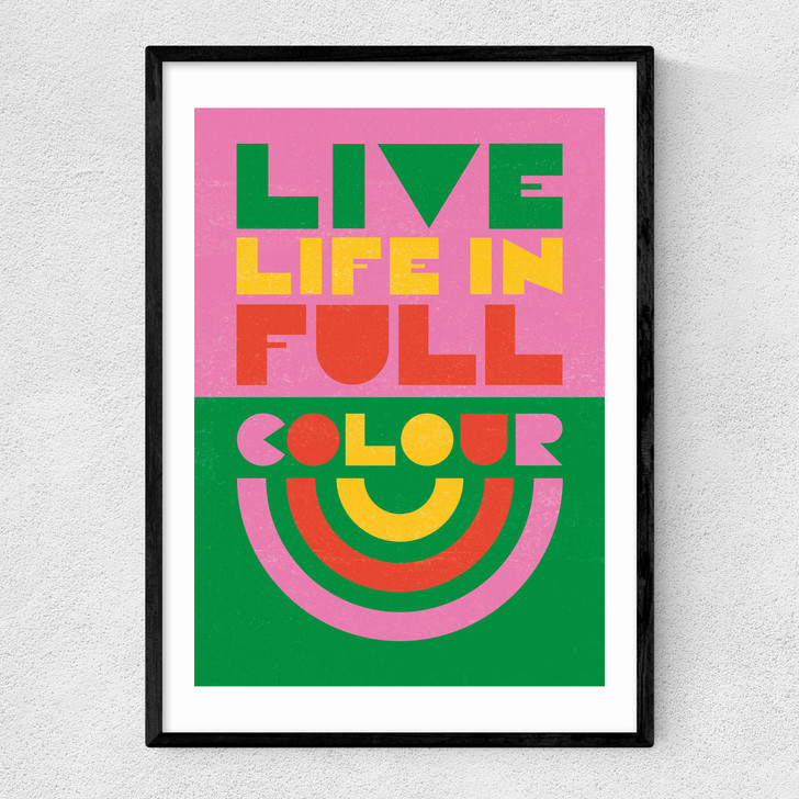 Full Colour Narrow Black Frame Full Colour Narrow Black Frame