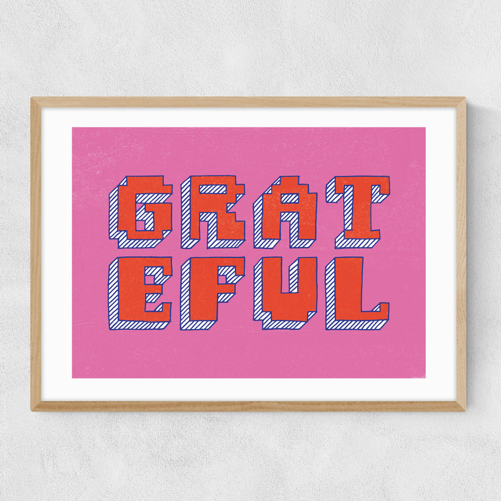 Grateful Narrow Oak Frame