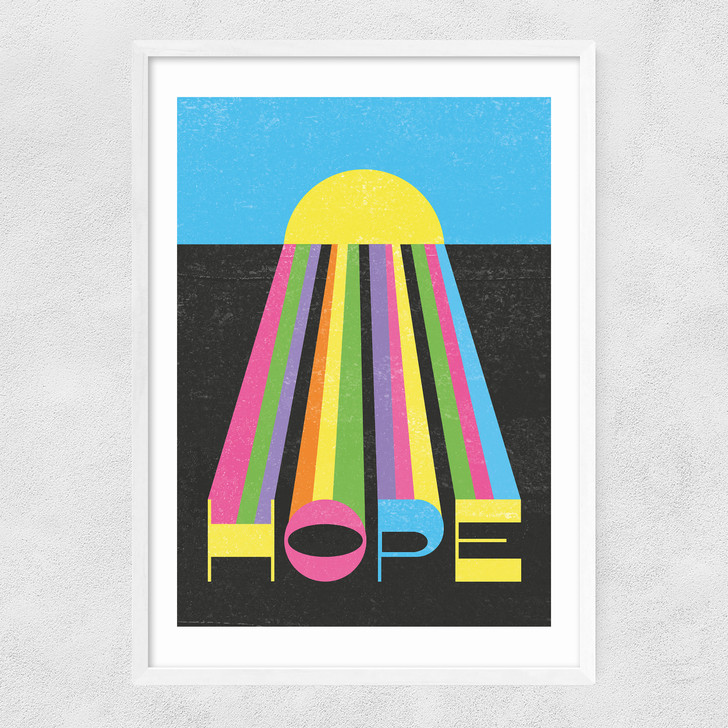 Hope Narrow White Frame Hope Narrow White Frame